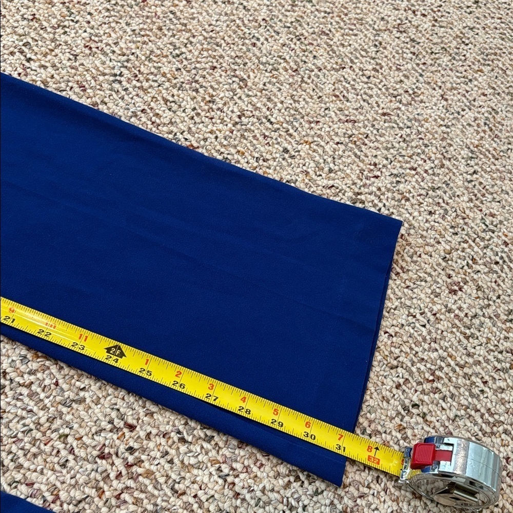 New York & Company Royal Blue Flare Pants. 0 Average - Picture 12 of 14